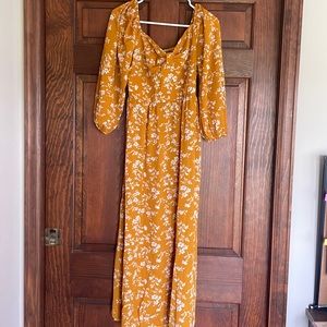 Never worn Shein long sleeve dress size M